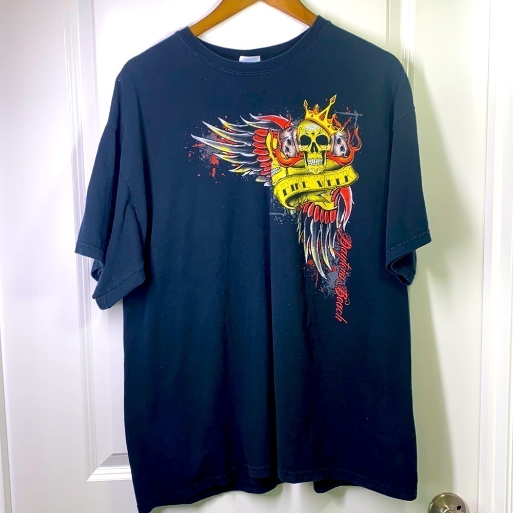 Gildan - Vintage 2012 Daytona Bike Week Shirt XL